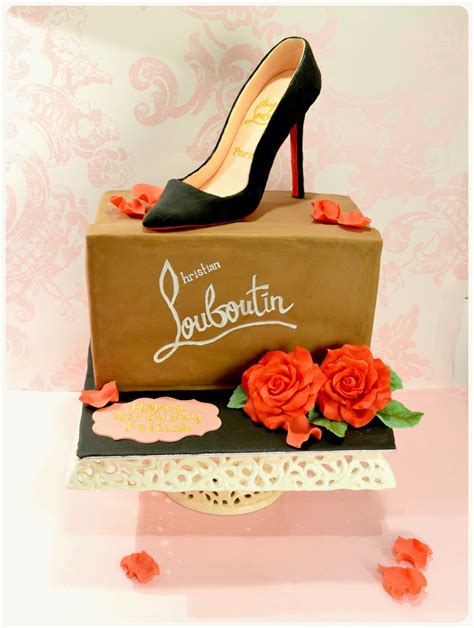 christian louboutin cake.